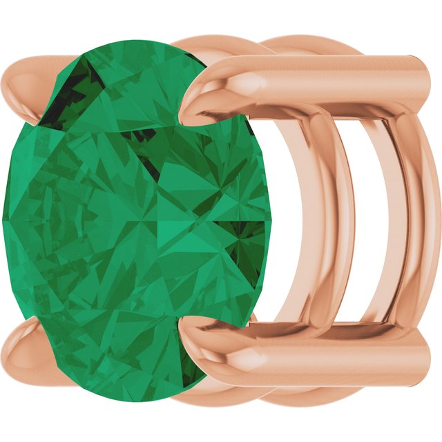 Lab-Grown Emerald | Round | 7mm
