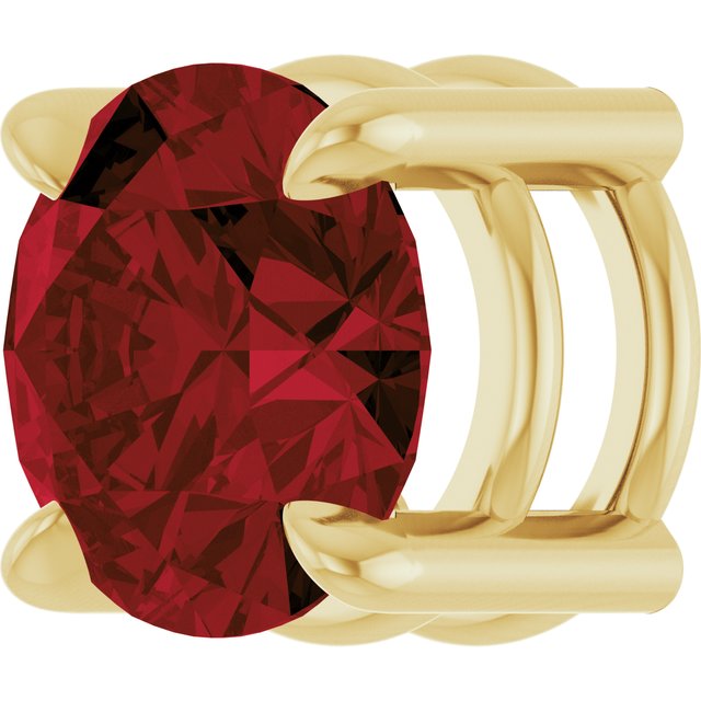 Natural Mozambique Garnet | Round | 7mm