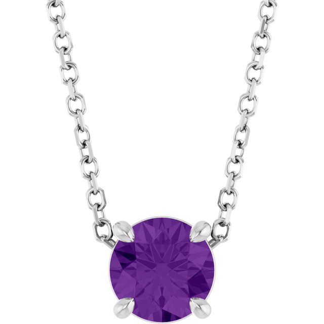 Natural Amethyst | Round | 5.5mm