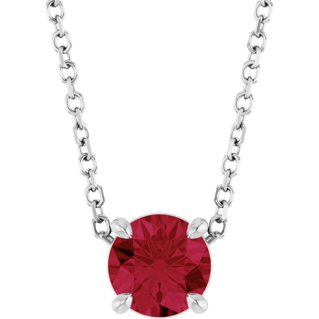 Lab-Grown Ruby | Round | 5.5mm