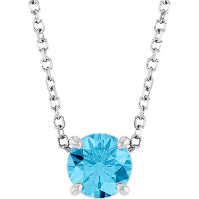Natural Aquamarine | Round | 5.5mm