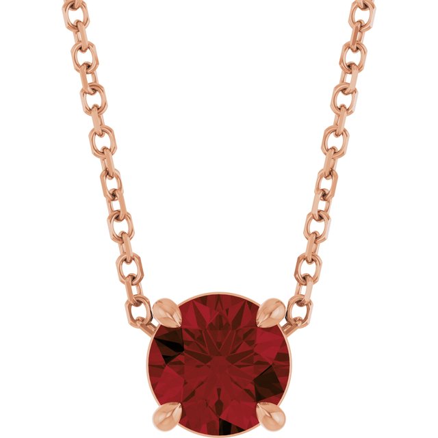 Natural Mozambique Garnet | Round | 5.5mm
