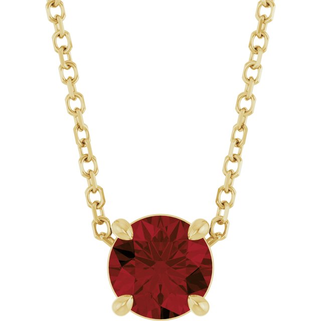 Natural Mozambique Garnet | Round | 5.5mm