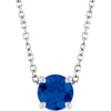 Lab-Grown Blue Sapphire | Round | 5.5mm | Natural Blue Sapphire | Round | 5.5mm