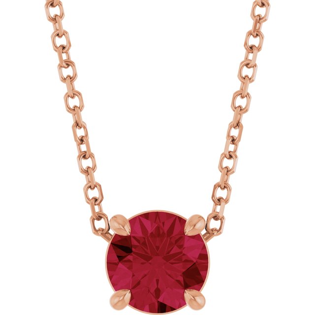 Lab-Grown Ruby | Round | 5.5mm