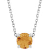 Natural Citrine | Round | 5.5mm