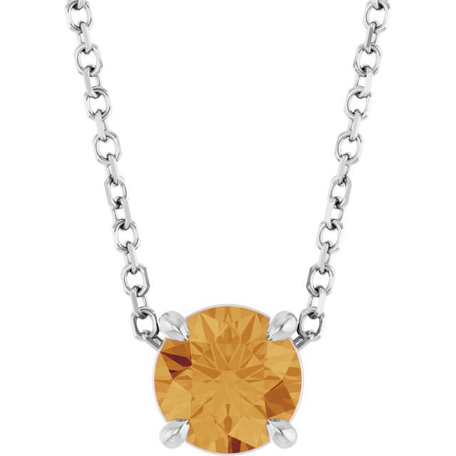 Natural Citrine | Round | 5.5mm