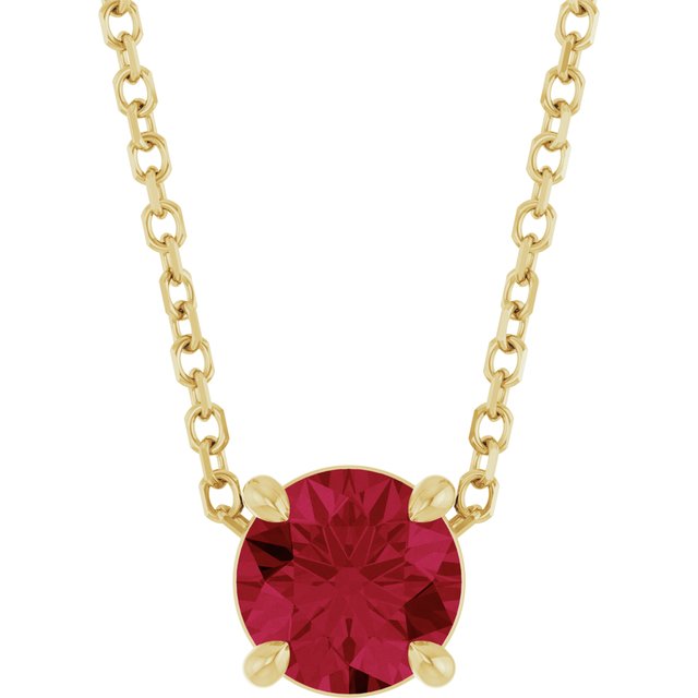 Lab-Grown Ruby | Round | 5.5mm