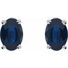 Natural Blue Sapphire | Oval | 6 x 4mm | Natural Blue Sapphire | Oval | 7 x 5mm | Lab-Grown Blue Sapphire | Oval | 6 x 4mm | Lab-Grown Blue Sapphire | Oval | 7 x 5mm