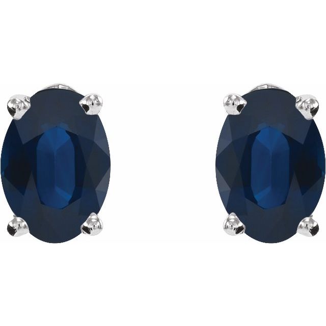 Natural Blue Sapphire | Oval | 6 x 4mm | Natural Blue Sapphire | Oval | 7 x 5mm | Lab-Grown Blue Sapphire | Oval | 6 x 4mm | Lab-Grown Blue Sapphire | Oval | 7 x 5mm