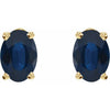 Natural Blue Sapphire | Oval | 6 x 4mm | Natural Blue Sapphire | Oval | 7 x 5mm | Lab-Grown Blue Sapphire | Oval | 6 x 4mm | Lab-Grown Blue Sapphire | Oval | 7 x 5mm