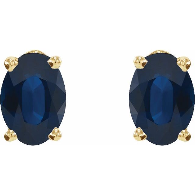 Natural Blue Sapphire | Oval | 6 x 4mm | Natural Blue Sapphire | Oval | 7 x 5mm | Lab-Grown Blue Sapphire | Oval | 6 x 4mm | Lab-Grown Blue Sapphire | Oval | 7 x 5mm