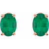 Natural Emerald | Oval | 6 x 4mm | Lab-Grown Emerald | Oval | 6 x 4mm | Lab-Grown Emerald | Oval | 7 x 5mm