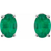 Natural Emerald | Oval | 6 x 4mm | Lab-Grown Emerald | Oval | 6 x 4mm | Lab-Grown Emerald | Oval | 7 x 5mm