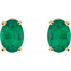 Natural Emerald | Oval | 6 x 4mm | Lab-Grown Emerald | Oval | 6 x 4mm | Lab-Grown Emerald | Oval | 7 x 5mm