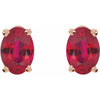 Lab-Grown Ruby | Oval | 6 x 4mm | Natural Ruby | Oval | 6 x 4mm | Lab-Grown Ruby | Oval | 7 x 5mm