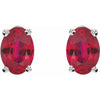 Lab-Grown Ruby | Oval | 6 x 4mm | Natural Ruby | Oval | 6 x 4mm | Lab-Grown Ruby | Oval | 7 x 5mm