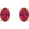 Lab-Grown Ruby | Oval | 6 x 4mm | Natural Ruby | Oval | 6 x 4mm | Lab-Grown Ruby | Oval | 7 x 5mm