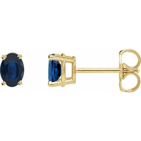 Natural Blue Sapphire | Oval | 6 x 4mm | Natural Blue Sapphire | Oval | 7 x 5mm | Lab-Grown Blue Sapphire | Oval | 6 x 4mm | Lab-Grown Blue Sapphire | Oval | 7 x 5mm