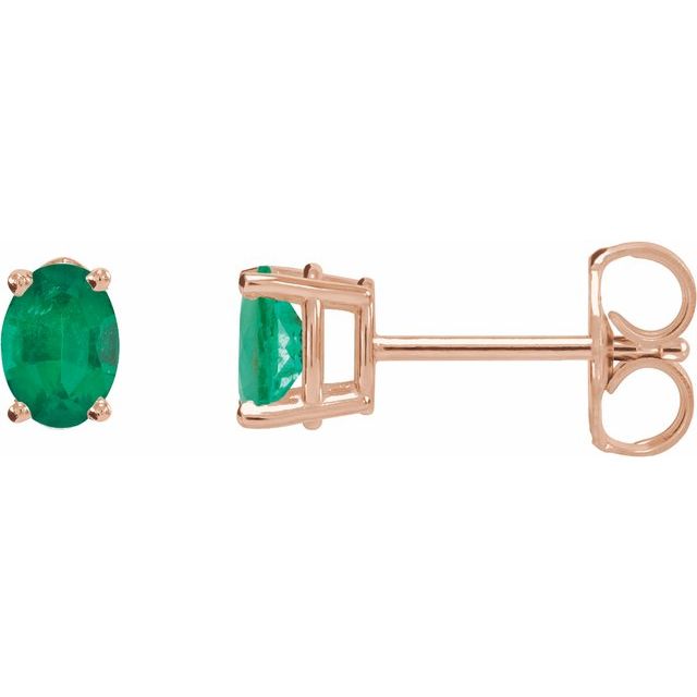 Natural Emerald | Oval | 6 x 4mm | Lab-Grown Emerald | Oval | 6 x 4mm | Lab-Grown Emerald | Oval | 7 x 5mm