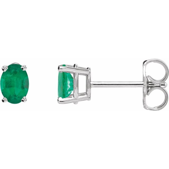 Natural Emerald | Oval | 6 x 4mm | Lab-Grown Emerald | Oval | 6 x 4mm | Lab-Grown Emerald | Oval | 7 x 5mm