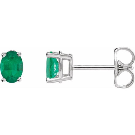 Natural Emerald | Oval | 6 x 4mm