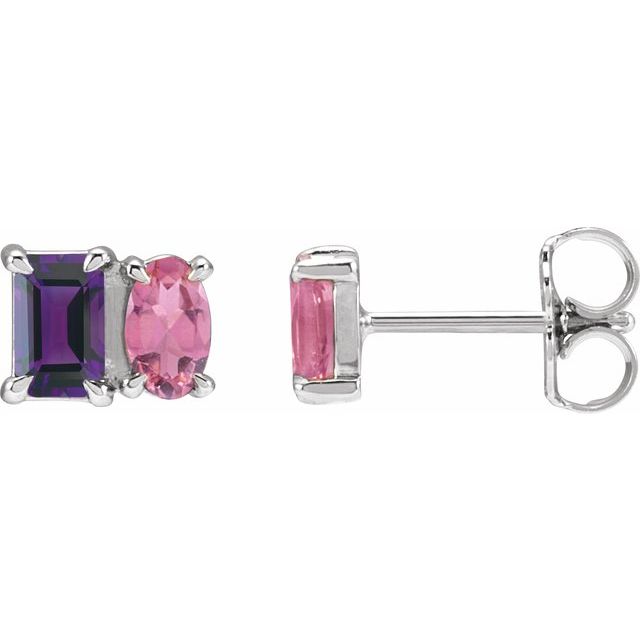 Natural Amethyst | Emerald | 5 x 3mm