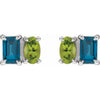 Natural London Blue Topaz | Emerald | 5 x 3mm