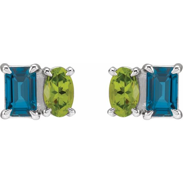 Natural London Blue Topaz | Emerald | 5 x 3mm