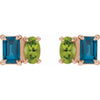 Natural London Blue Topaz | Emerald | 5 x 3mm