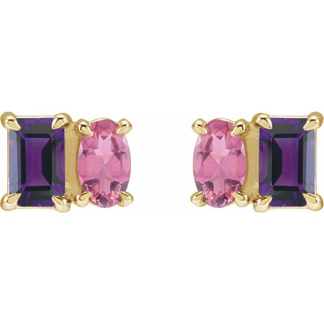Natural Amethyst | Emerald | 5 x 3mm