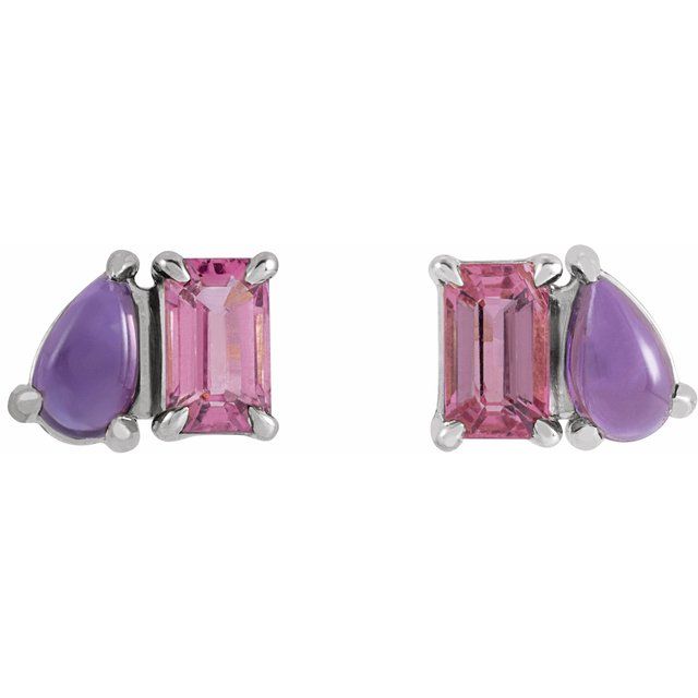 Natural Pink Tourmaline | Emerald | 5 x 3mm