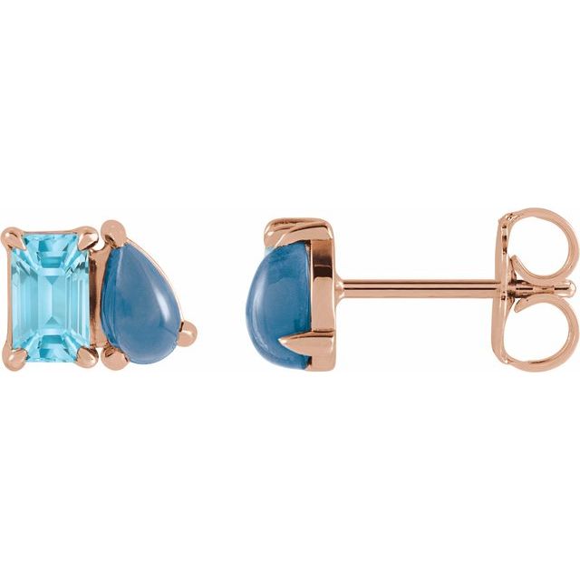 Natural Sky Blue Topaz | Emerald | 5 x 3mm