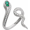 Natural Emerald | Round | 2.5mm | Lab-Grown Emerald | Round | 2.5mm