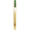 689237 / Ring / Set / 14K Yellow / Lab-Grown Emerald / Round / 1.5 Mm / Polished / Lab-Grown Emerald Stackable Ring