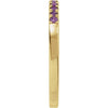 689237 / Ring / Set / 14K Yellow / Natural Amethyst / Round / 1.5 Mm / Polished / Natural Amethyst Stackable Ring