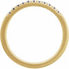689237 / Ring / Set / 14K Yellow / Natural Alexandrite / Round / 1.5 Mm / Polished / Natural Alexandrite Stackable Ring