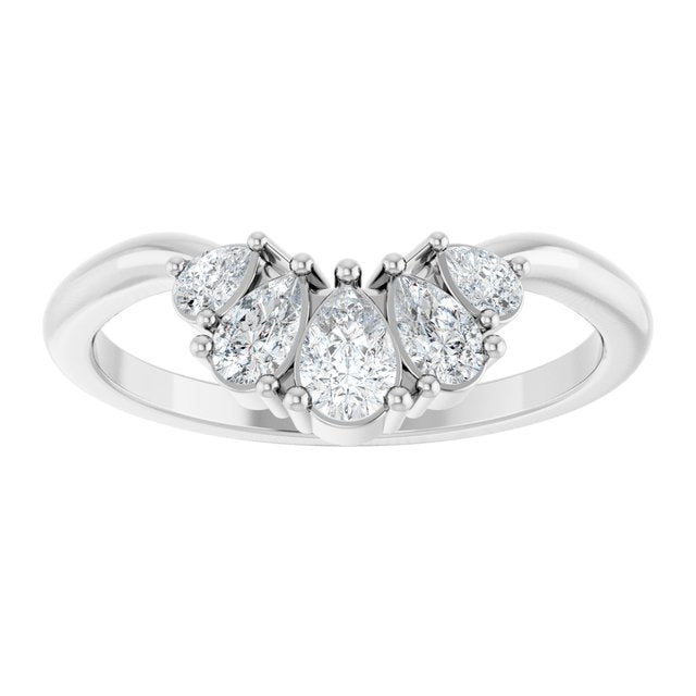 Natural Diamond | Pear | 4.5 x 3mm | Lab-Grown Diamond | Pear | 4.5 x 3mm