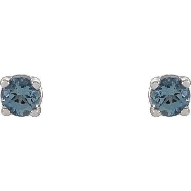Natural Aquamarine | Round | 2.5mm