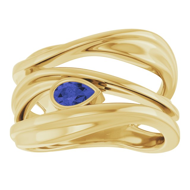 Natural Iolite | Pear | 5 x 3mm