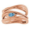 Natural Sky Blue Topaz | Pear | 5 x 3mm