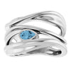 Natural Sky Blue Topaz | Pear | 5 x 3mm