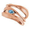 Natural Sky Blue Topaz | Pear | 5 x 3mm