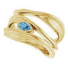 Natural Sky Blue Topaz | Pear | 5 x 3mm