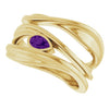 Natural Amethyst | Pear | 5 x 3mm