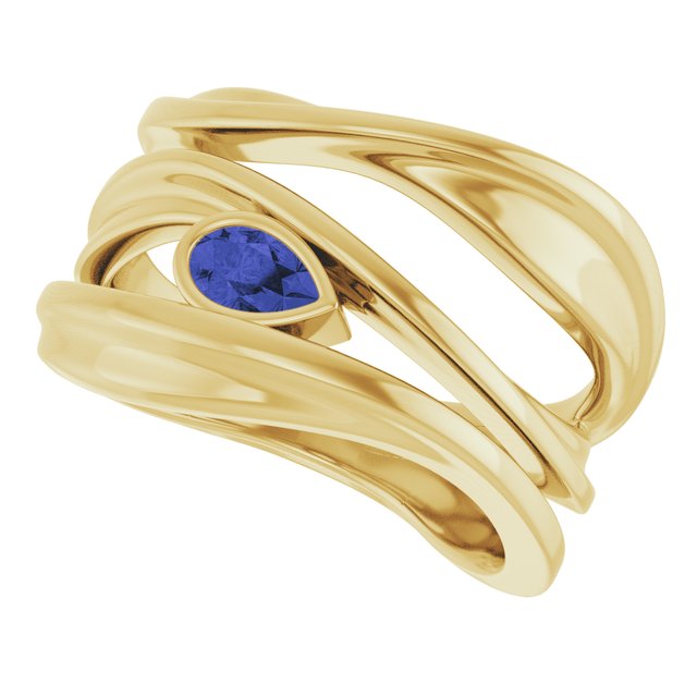 Natural Iolite | Pear | 5 x 3mm
