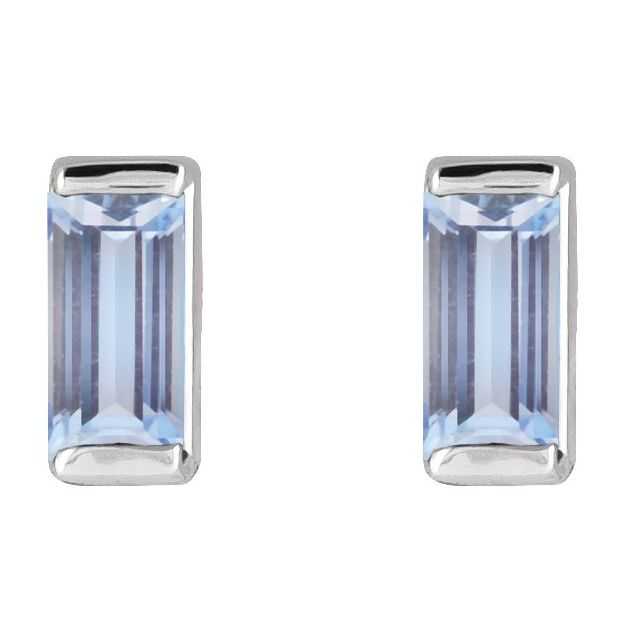 Natural Tanzanite | Straight baguette | 4 x 2mm