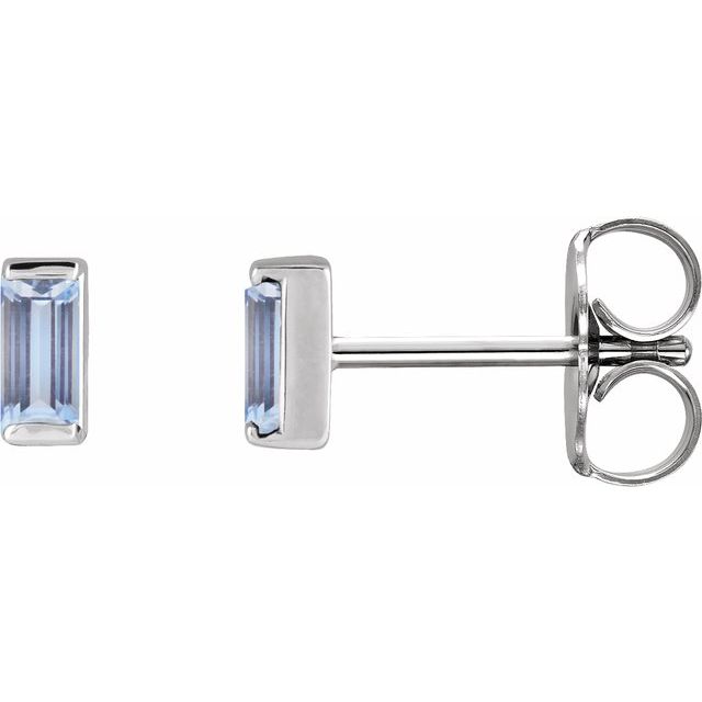Natural Tanzanite | Straight baguette | 4 x 2mm