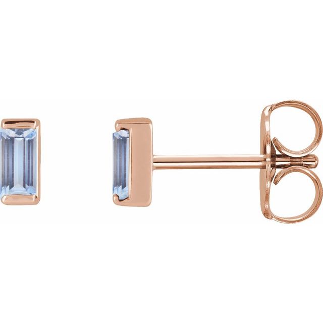 Natural Tanzanite | Straight baguette | 4 x 2mm