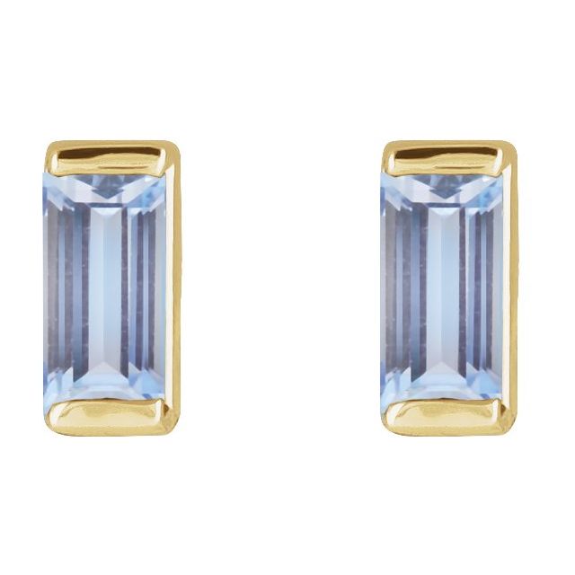 Natural Tanzanite | Straight baguette | 4 x 2mm